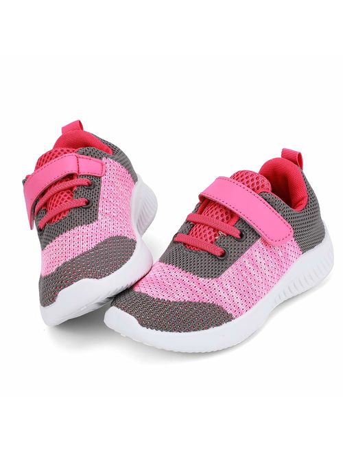 nerteo Toddler/Little Kid Boys Girls Shoes Running/Walking Sports Sneakers