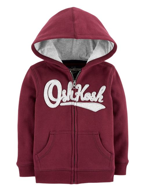 OshKosh B'Gosh Boys' Full Zip Logo Hoodie