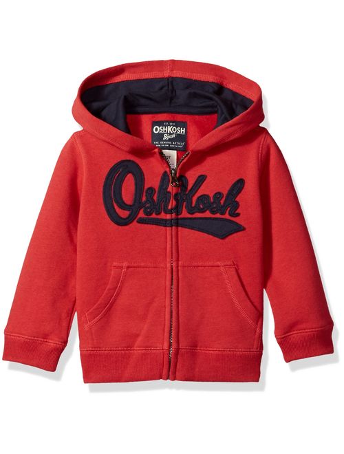 OshKosh B'Gosh Boys' Full Zip Logo Hoodie