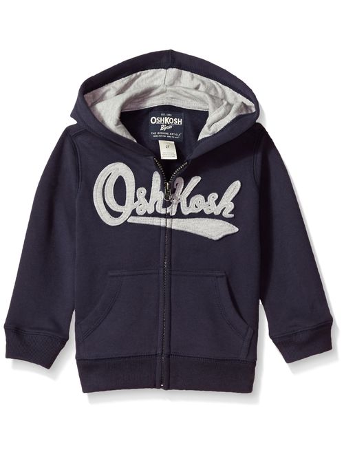 OshKosh B'Gosh Boys' Full Zip Logo Hoodie