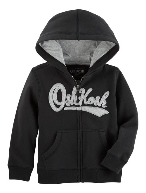 OshKosh B'Gosh Boys' Full Zip Logo Hoodie