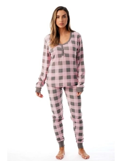 #followme Large, Red and Black, flannel pajamas