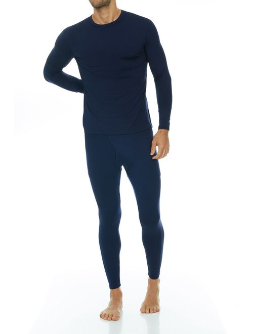 Thermajohn Men's Ultra Soft Thermal Underwear Long Johns Set with Fleece Lined