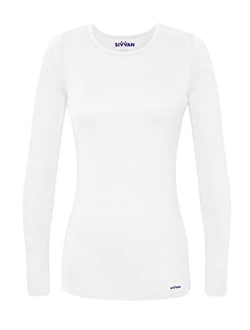 Sivvan Women's Comfort Long Sleeve T-Shirt/Underscrub Tee