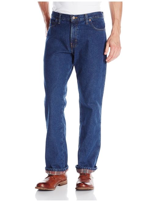 Dickies Men's Relaxed Fit Flannel Lined Jean