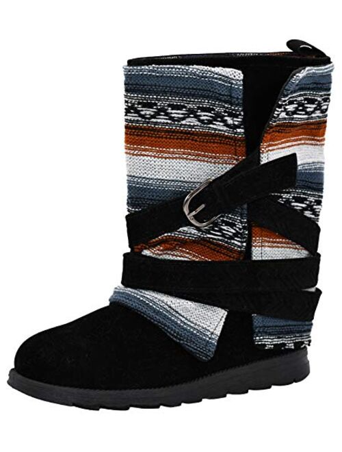 Muk Luks Women's Nikki Belt Wrapped Boot