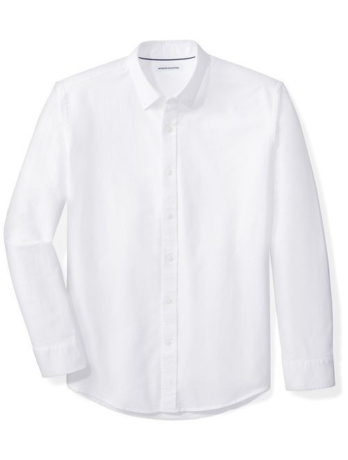 Amazon Essentials Men's Regular-Fit Long-Sleeve Oxford Shirt