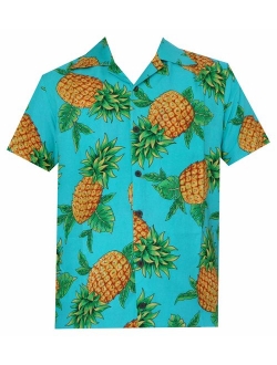 Hawaiian Aloha Beach Party Holiday Camp Casual Short Sleeve Shirts