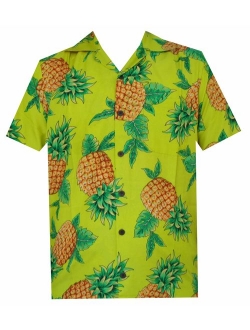 Hawaiian Aloha Beach Party Holiday Camp Casual Short Sleeve Shirts