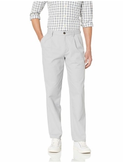 Men's Classic-Fit Wrinkle-Resistant Pleated Chino Pant