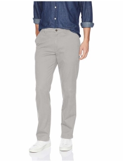 Men's Straight-Fit Casual Stretch Khaki