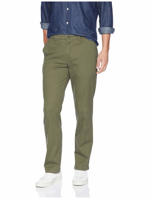 Amazon Essentials Men's Straight-Fit Casual Stretch Khaki