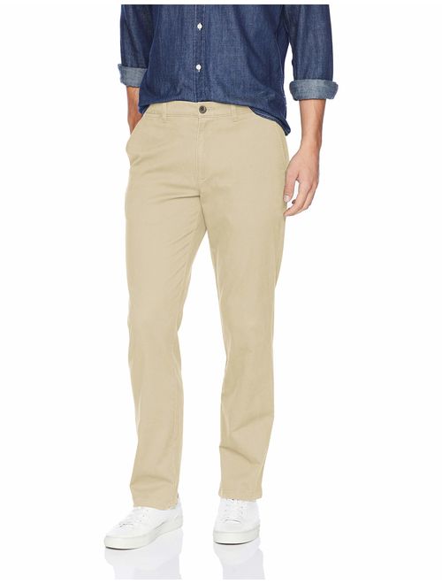 Amazon Essentials Men's Straight-Fit Casual Stretch Khaki