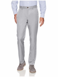 Men's Slim-Fit Flat-Front Dress Pants