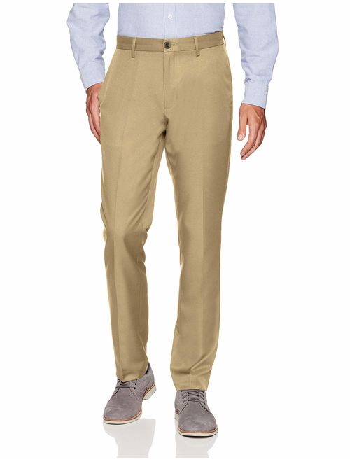 Amazon Essentials Men's Slim-Fit Flat-Front Dress Pants