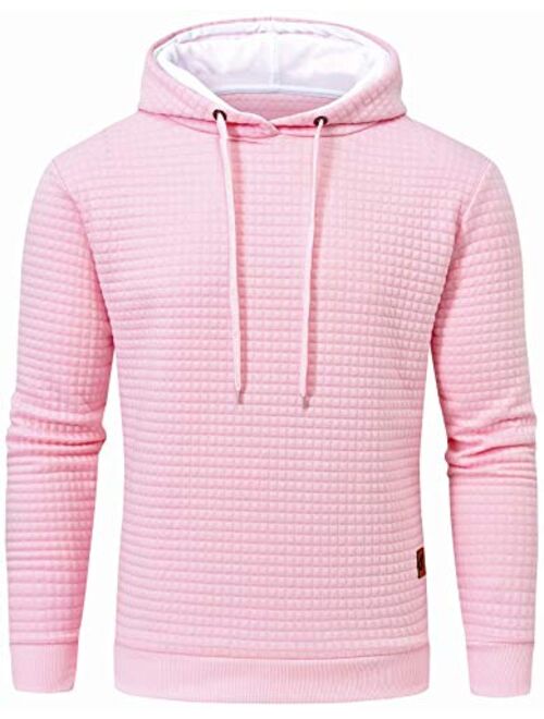 YuKaiChen Men's Casual Pullover Hoodies Long Sleeve Hooded Sweatshirts