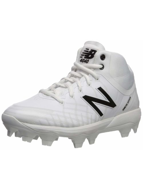 New Balance Men's 4040v5 Molded Mid-top Baseball Shoe