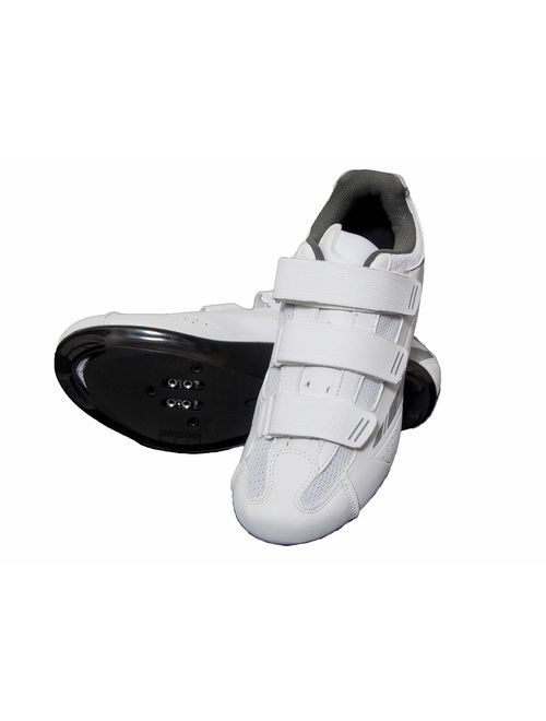 Tommaso Road Bike Cycling Spin Shoe Dual Cleat Compatibility