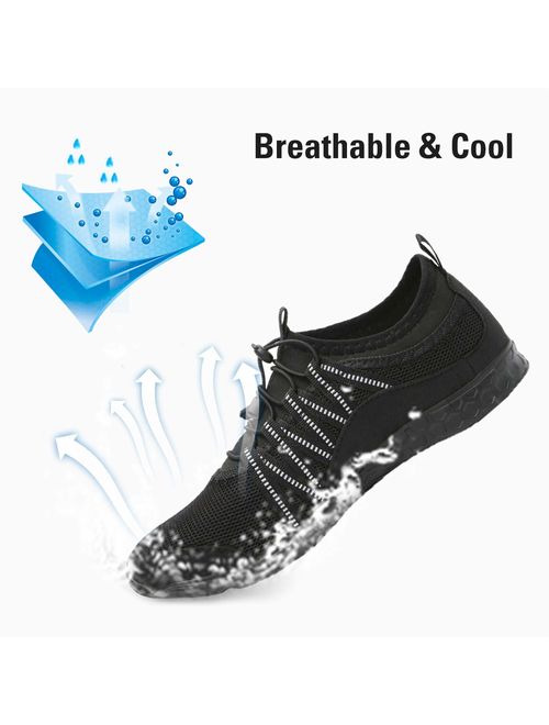 Belilent Water Shoes-Quick Drying Mens Womens Water Sports Shoes Lightweight for Water Sports Outdoor Beach Pool Exercise