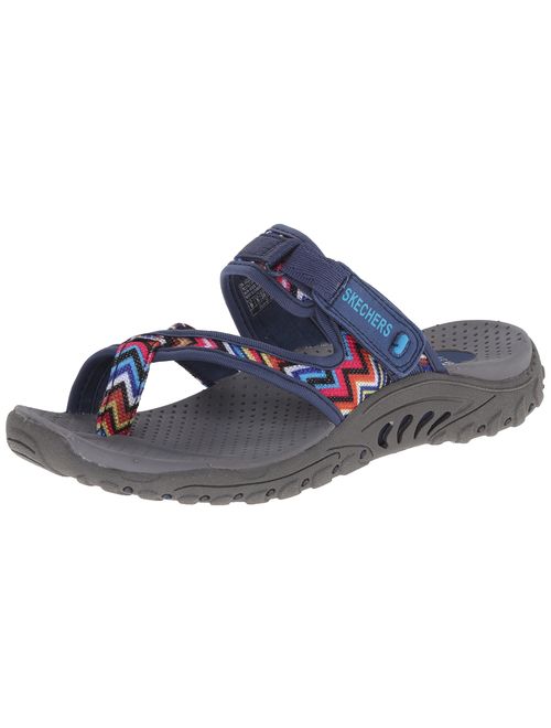 Skechers Women's Reggae-Zig Swag Flip-Flop Sandals