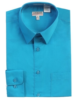 Men's Long Sleeve Solid Dress Shirt