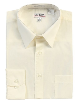 Men's Long Sleeve Solid Dress Shirt