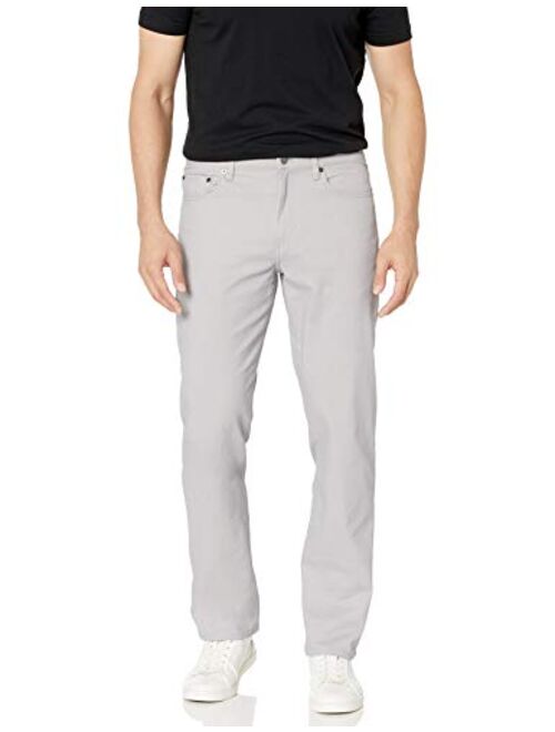 Amazon Essentials Men's Straight-Fit 5-Pocket Stretch Twill Pant