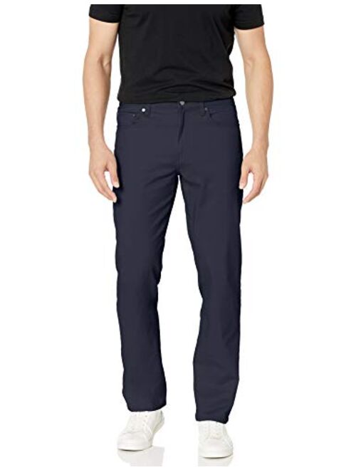 Amazon Essentials Men's Straight-Fit 5-Pocket Stretch Twill Pant