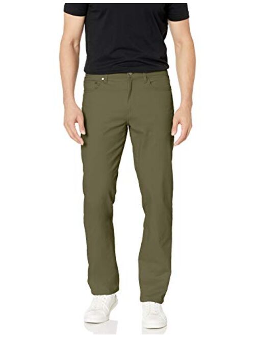 Amazon Essentials Men's Straight-Fit 5-Pocket Stretch Twill Pant