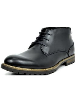 Men's Leather Lined Oxfords Dress Ankle Boots