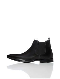 Amazon Brand - find. Men's Albany Formal Leather Chelsea Boots