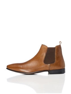 Amazon Brand - find. Men's Albany Formal Leather Chelsea Boots