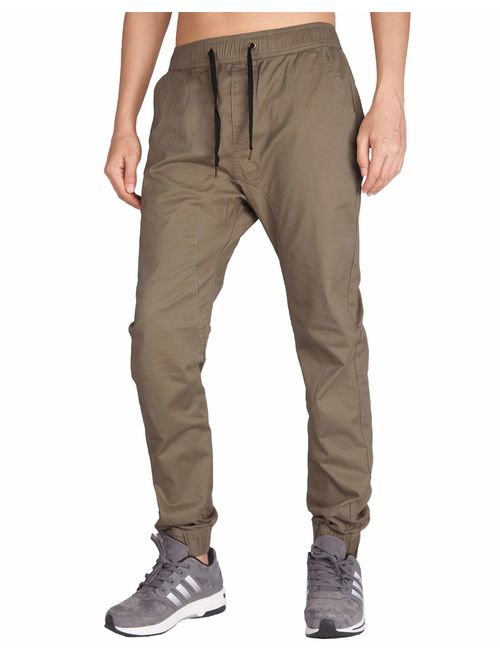 ITALY MORN Men's Chino Jogger Pants