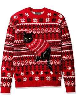 Men's Ugly Christmas Cat Sweater