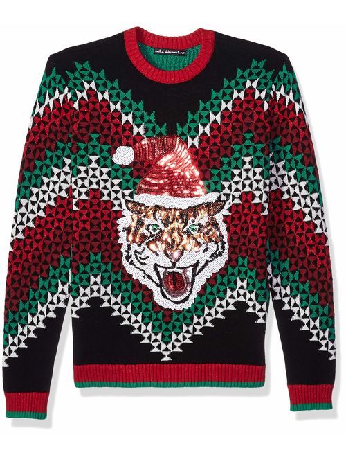 Blizzard Bay Men's Ugly Christmas Cat Sweater 