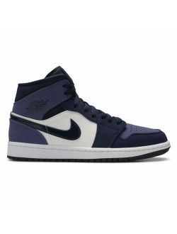 Jordan Nike Men's Air 1 MID Obsidian Sanded Purple 554724-445