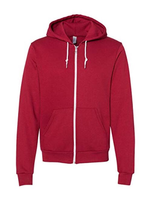 American Apparel Men's Flex Fleece Long-Sleeve Zip Hoodie