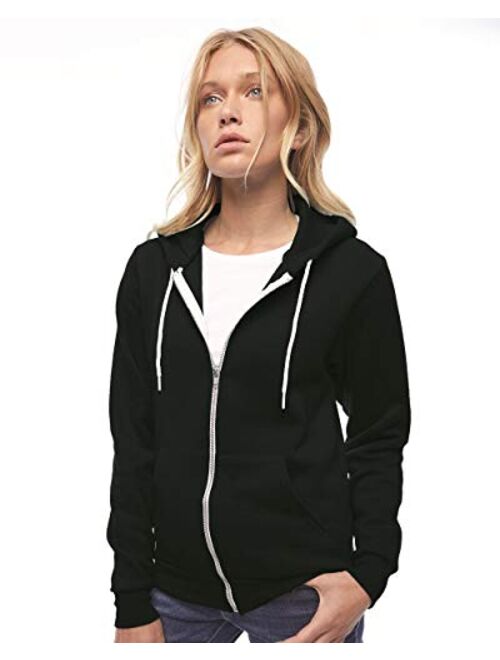 American Apparel Men's Flex Fleece Long-Sleeve Zip Hoodie