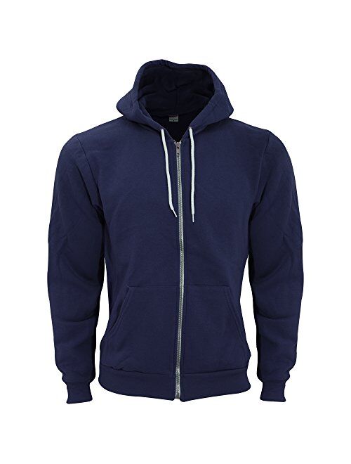 American Apparel Men's Flex Fleece Long-Sleeve Zip Hoodie