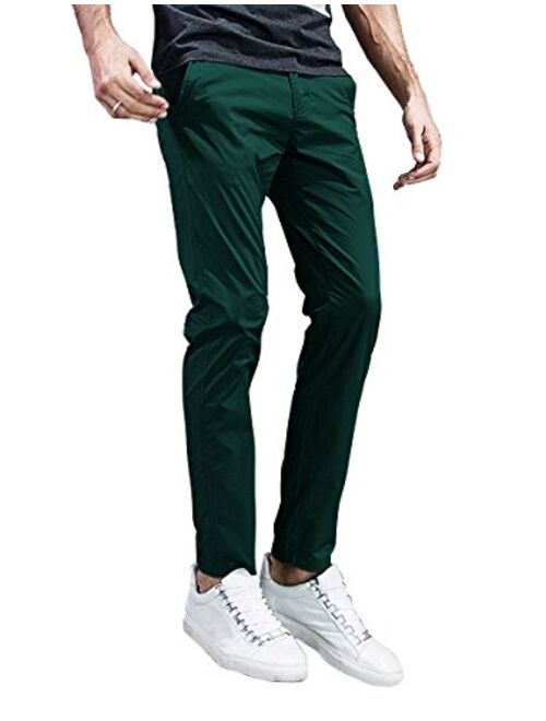 Match Men's Slim Tapered Stretchy Casual Pants #8105