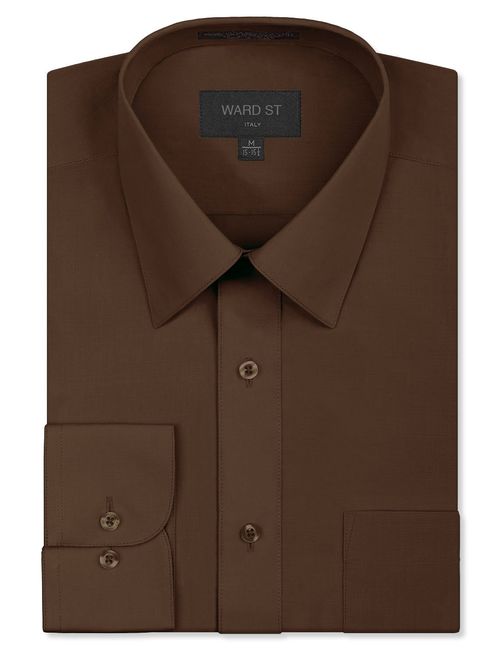 Ward St Men's Regular Fit Dress Shirts