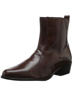 Men's Santos Plain-Toe Side Zipper Boot