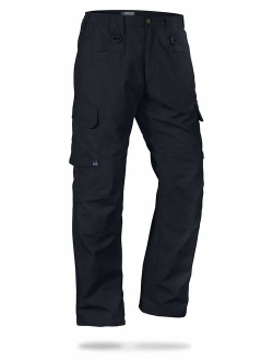 LA Police Gear Tan Solid Regular Fit Cargo Pants