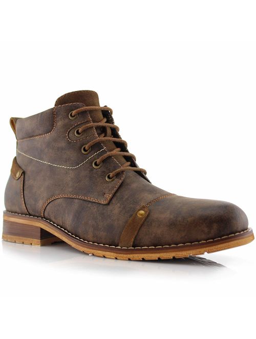 Ferro Aldo Colin MFA806033 Men's Stylish Mid Top Boots for Work Or Casual Wear