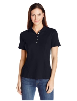 Riders by Lee Indigo Women's Short-Sleeve Polo Shirt