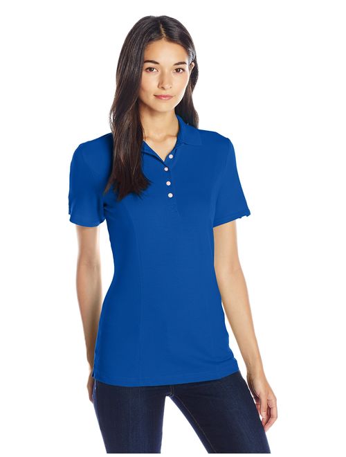 Lee Riders Riders by Lee Indigo Women's Short-Sleeve Polo Shirt