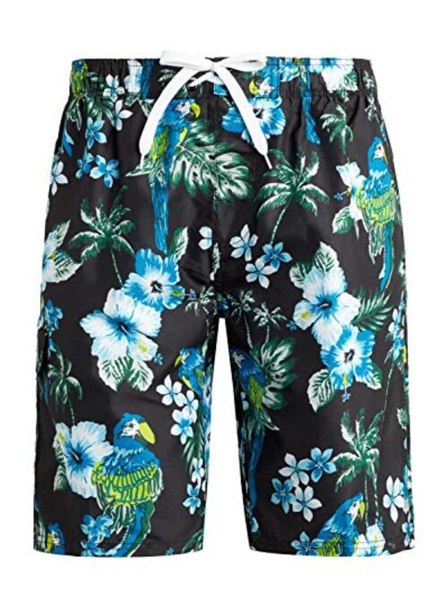 Kanu Surf Men's Barracuda Swim Trunks (Regular & Extended Sizes)