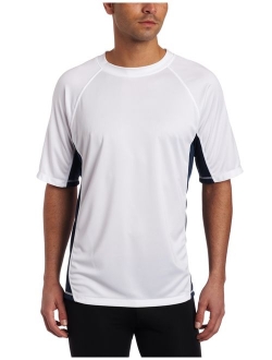 Men's Cb Rashguard UPF 50  Swim Shirt (Regular & Extended Sizes)