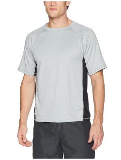 Men's Cb Rashguard UPF 50  Swim Shirt (Regular & Extended Sizes)