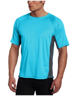 Men's Cb Rashguard UPF 50  Swim Shirt (Regular & Extended Sizes)